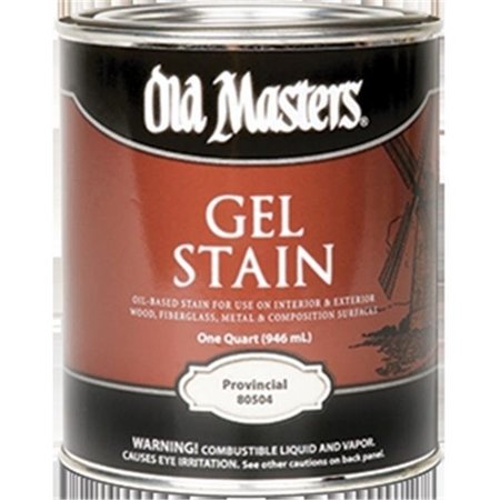 OLD MASTERS Old Masters 80504 Provincial Gel Stain - 1 Quart 86348805040